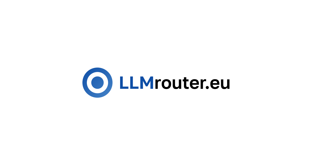 Preview image of website "LLMrouter.eu"